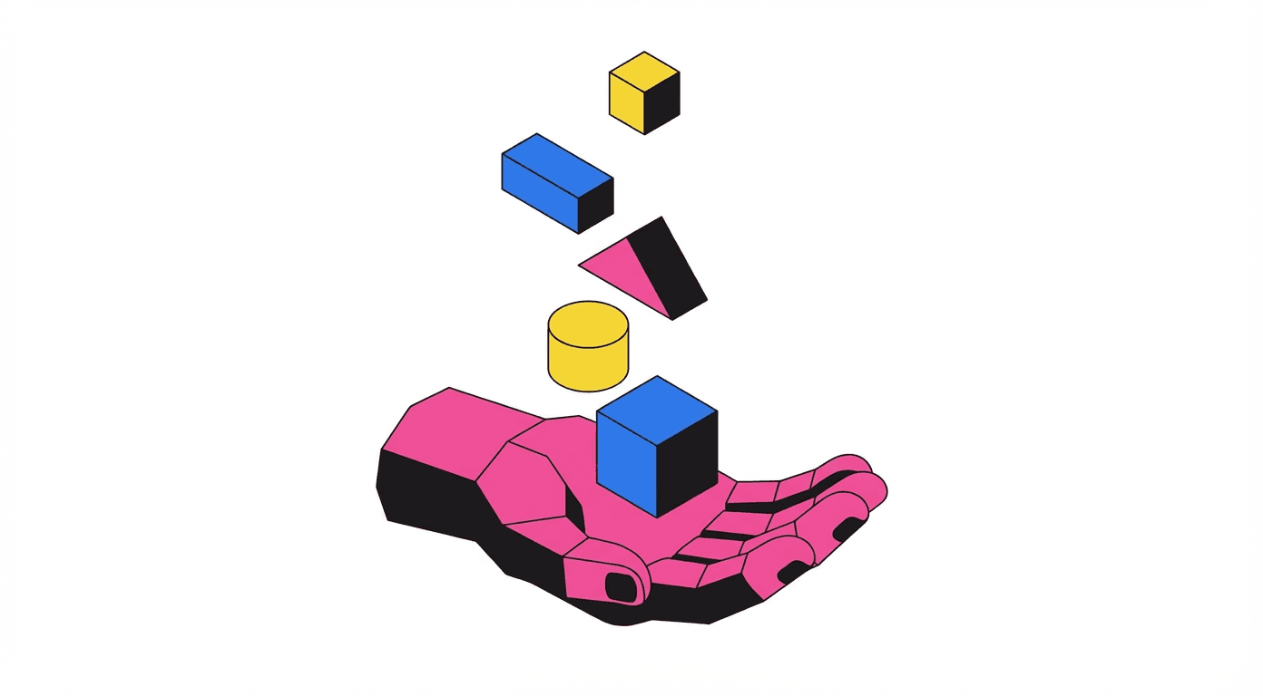 Building blocks illustration